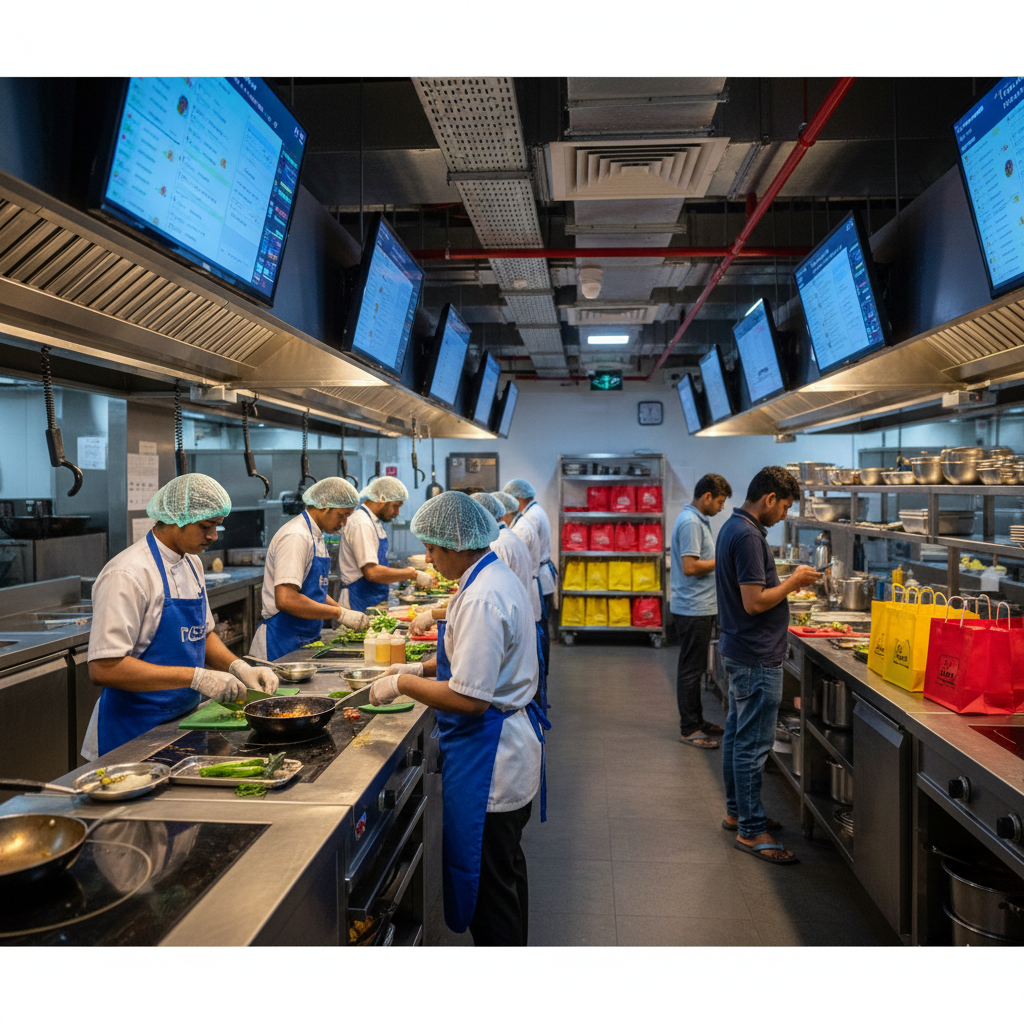 Cloud Kitchen Swiggy Orders Management